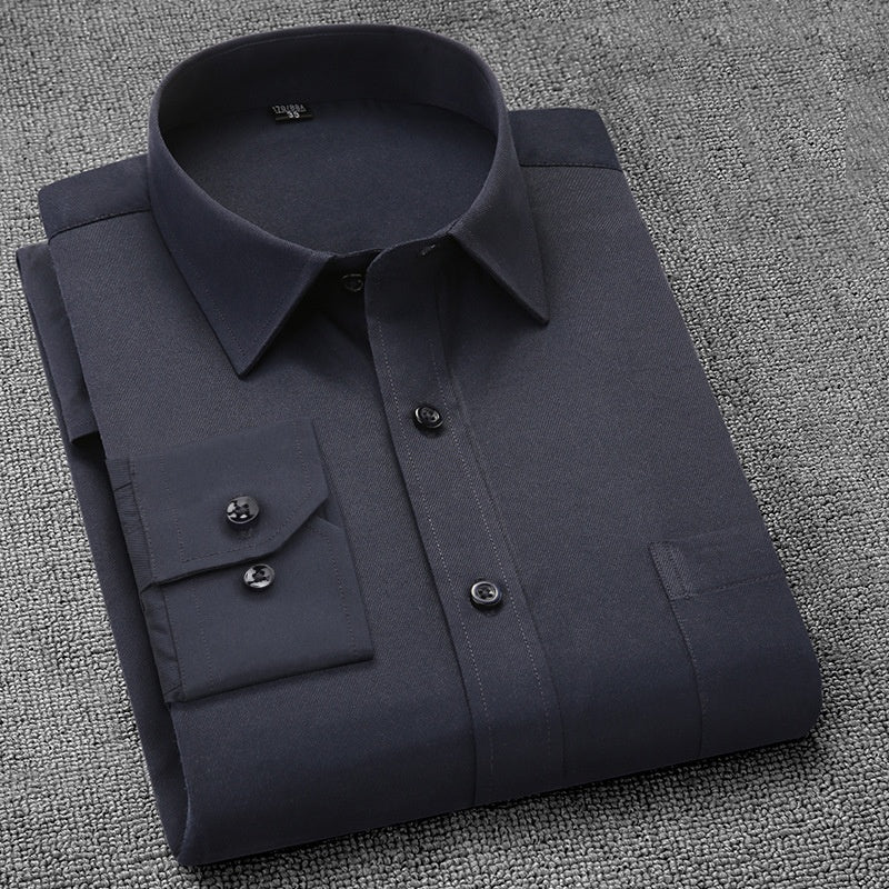 Chic Dark Navy Men's Shirts