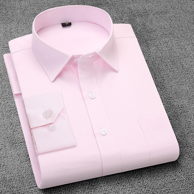 Pink Pinstriped Men's Shirt