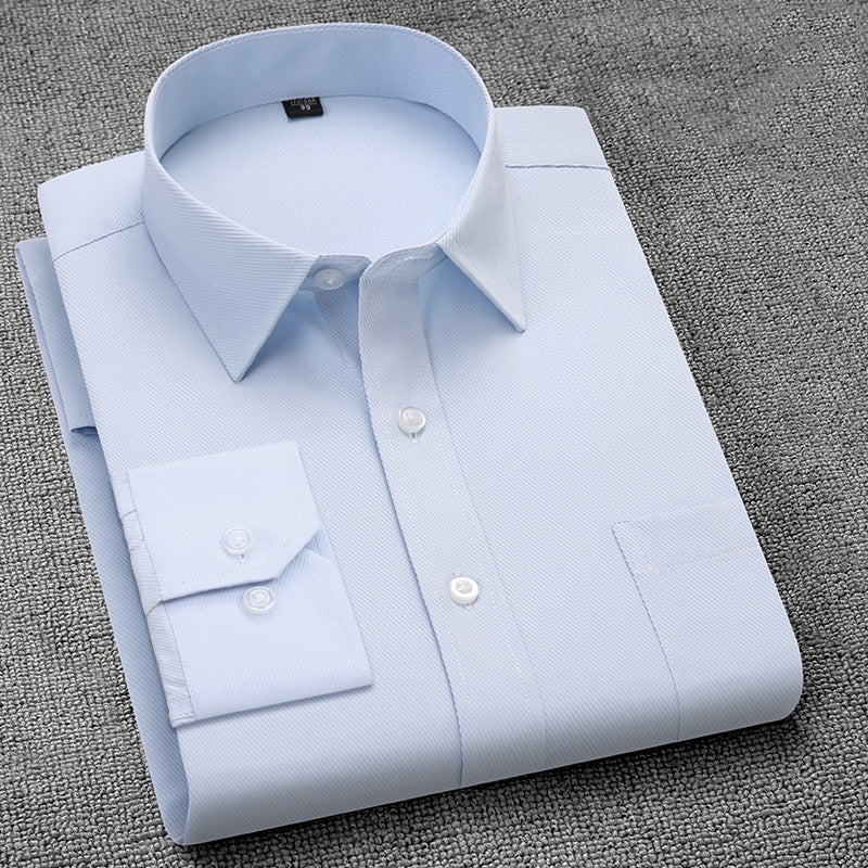 Modern Sky Blue Men's Shirt