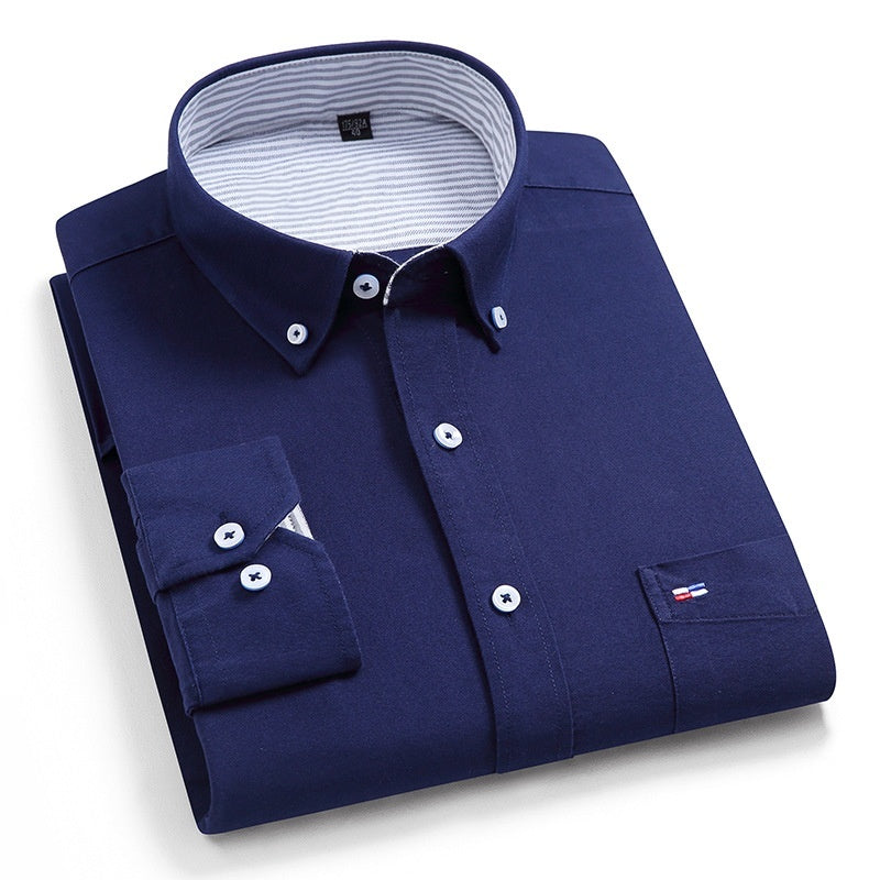 Classy Navy Blue Shirt For Men