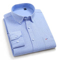Gentle Blue Pinstriped Men's Shirt