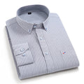 Gray Pinstriped Men's Shirt