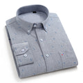 Gray Jacquard Men's Shirt