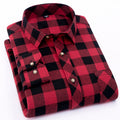 Red And Black Plaid Shirts For Men