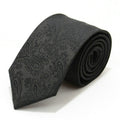 Fashion Black Jacquard Tie