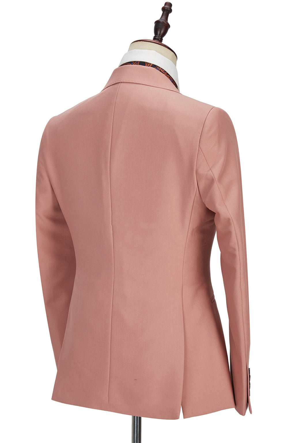 Fancy Dusty Pink 3 Pieces Close Fitting Prom Suits For Men