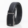 Men's Modern Black Automatic Leather Belt