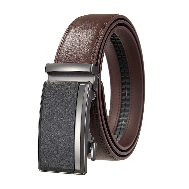New Style Men's Brown Leather Belt