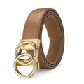Versatile Gold Automatic Buckle Men's Belt