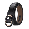 High Quality Black Men's Leather Belt