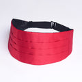 Classic Red Formal Cummerbund for Men