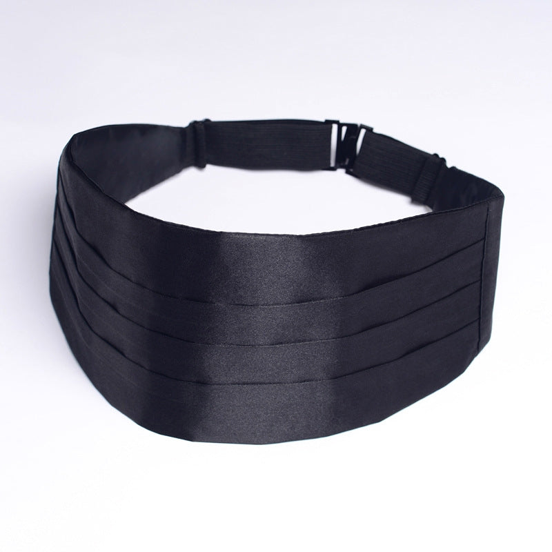 Bestselling Glossy Black Modern Men's Cummerbund