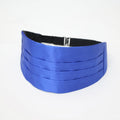 In-Stock Exquisite Royal Blue Cummerbund for Men