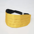 Popular Charming Yellow Cummerbund for Men