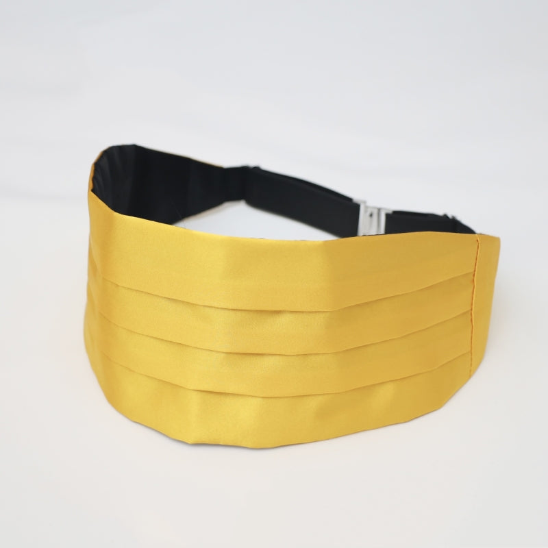 Popular Charming Yellow Cummerbund for Men