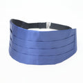 In Stock Modern Light Navy Men's Cummerbund