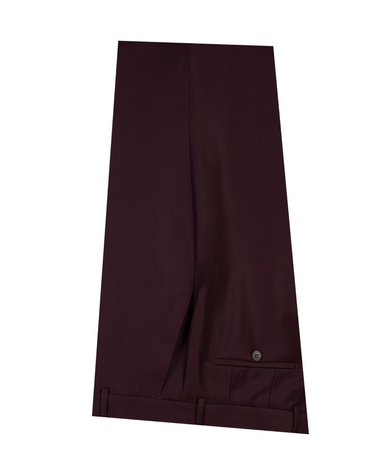 Fancy Coffee Peaked Lapel Double Breasted Business Men Suit