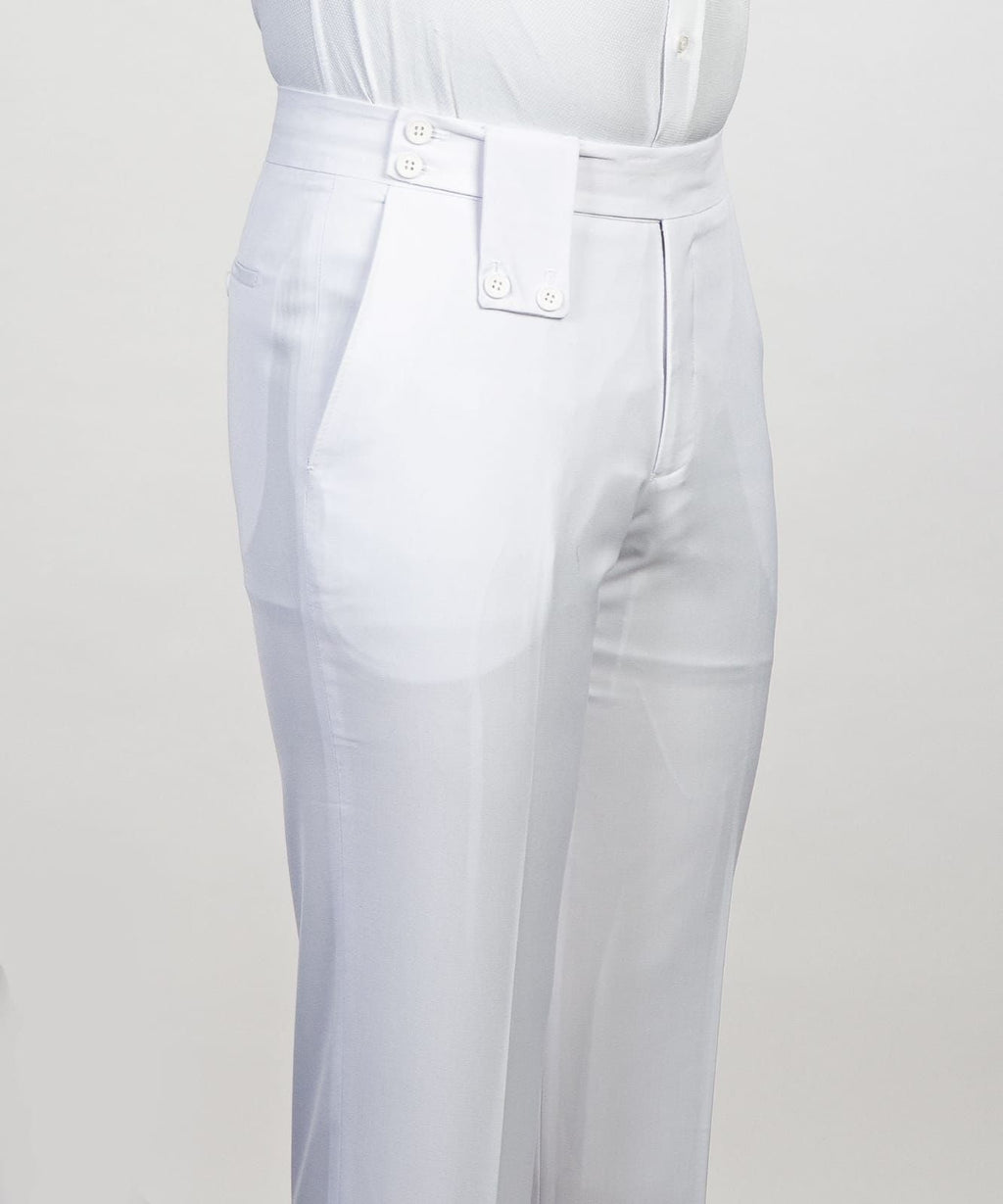 Chic White Peaked Lapel Double Breasted Men Suits