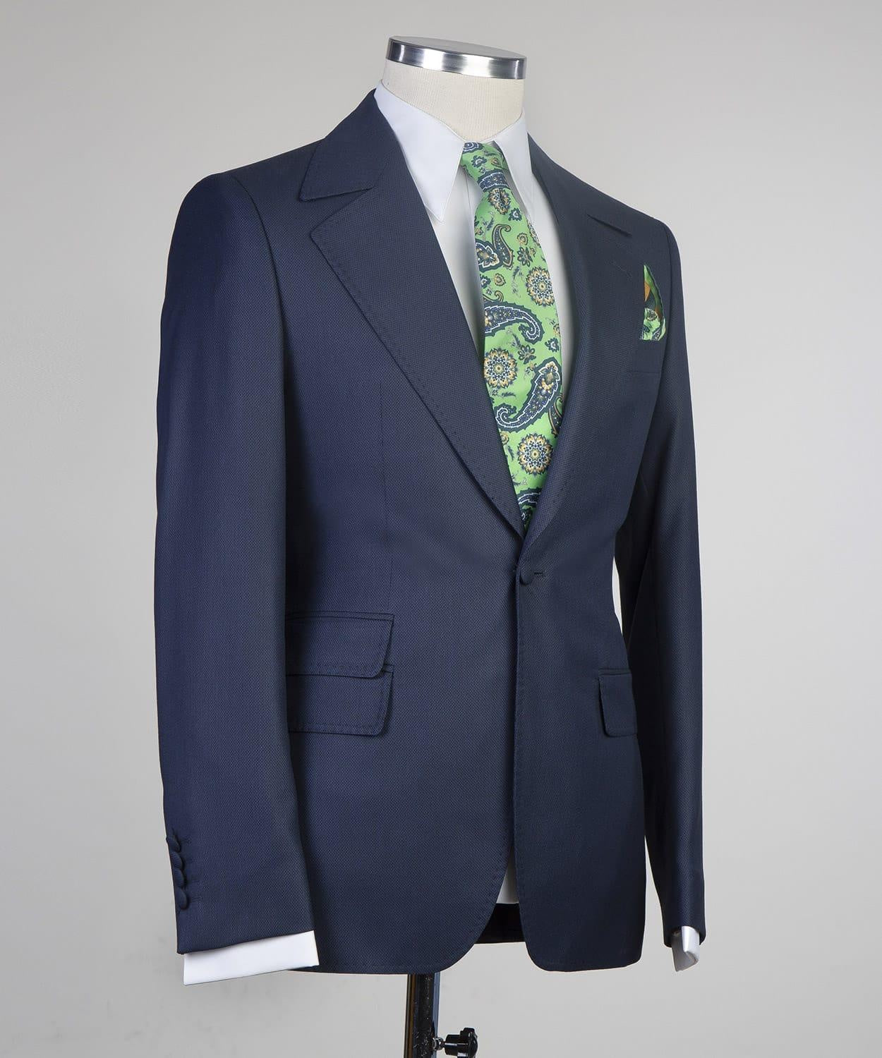 Formal Dark Blue Best Fitted Slim Fit 3 Pieces Business Suits