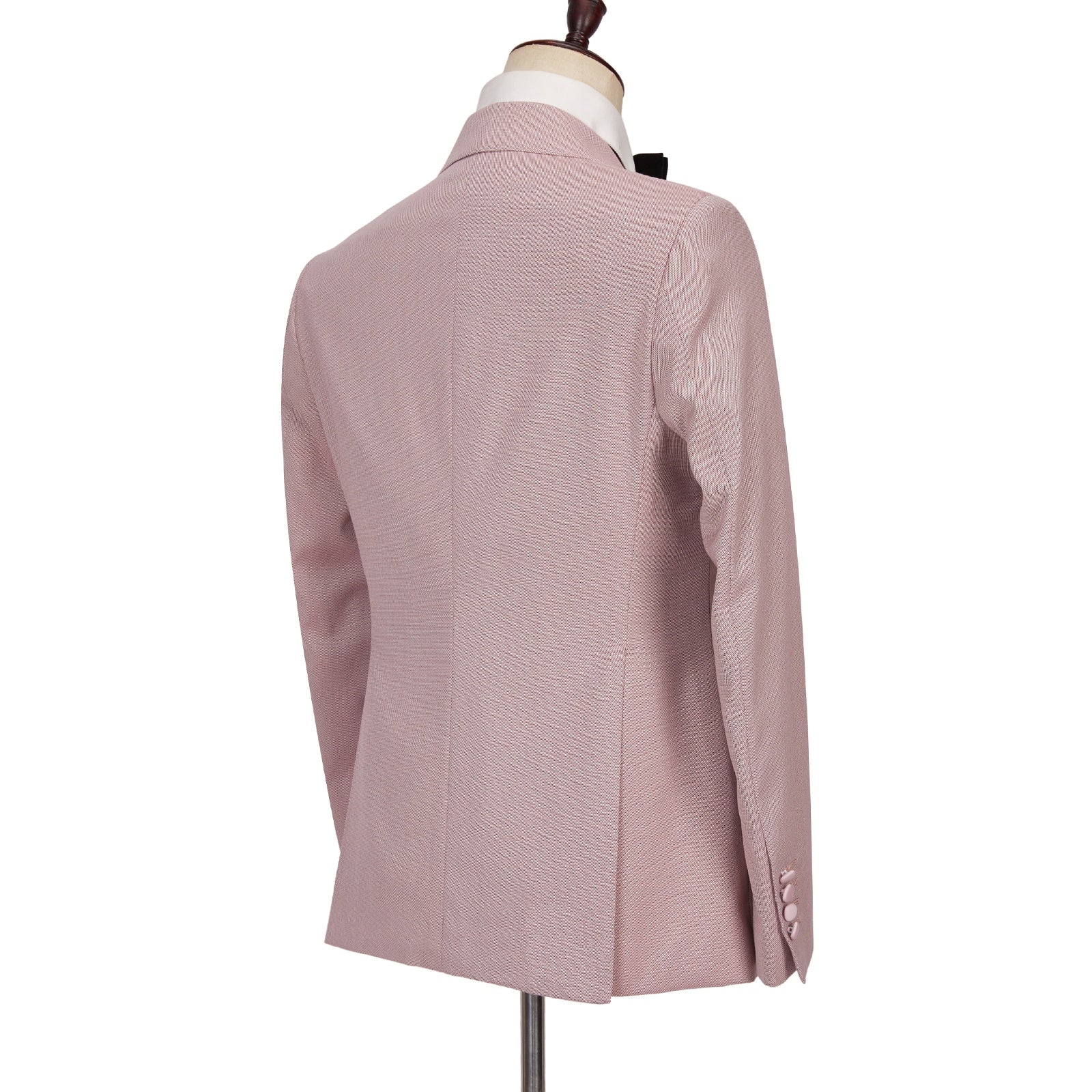 Beautiful Dusty Pink Double Breasted Peaked Lapel Prom Suits