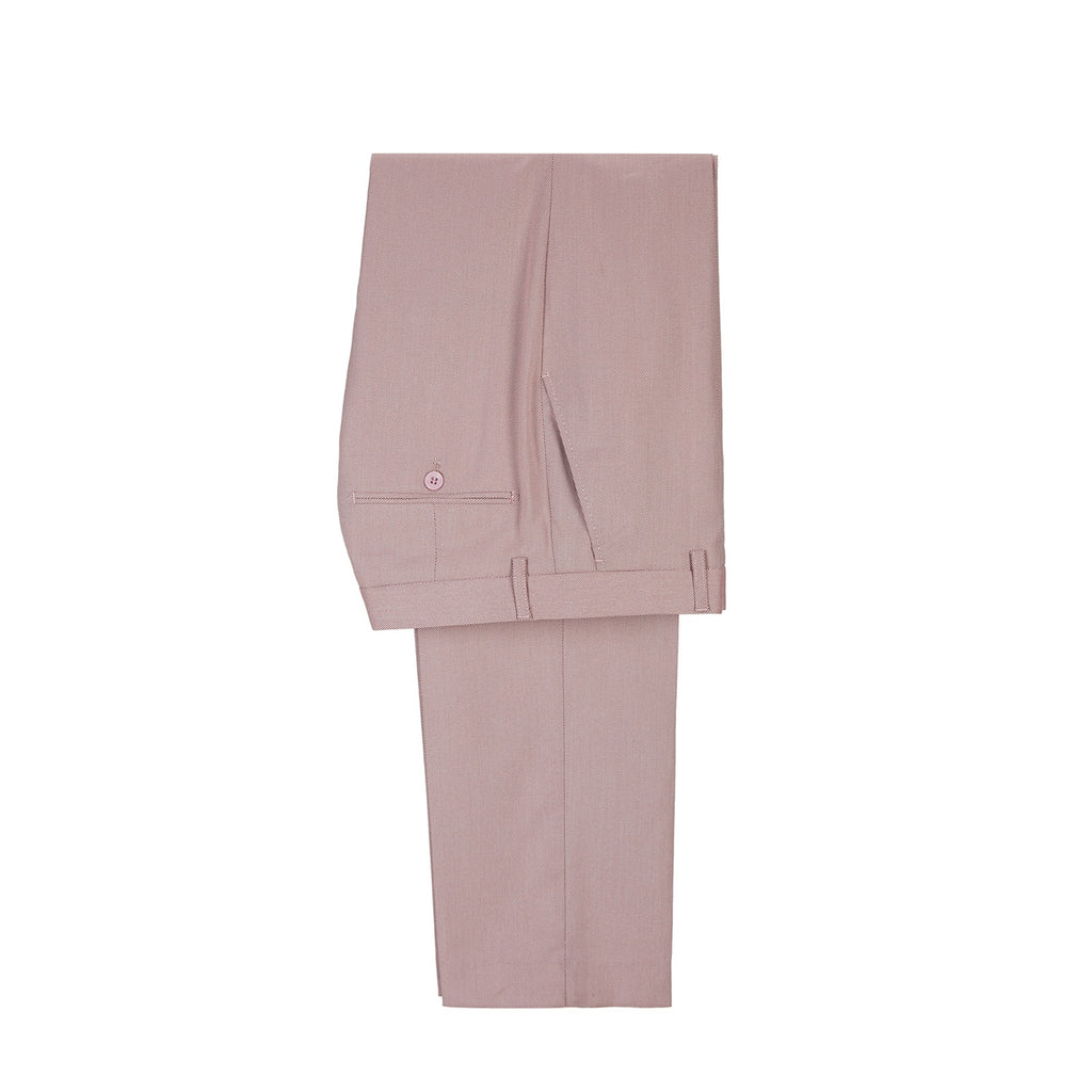 Beautiful Dusty Pink Double Breasted Peaked Lapel Prom Suits