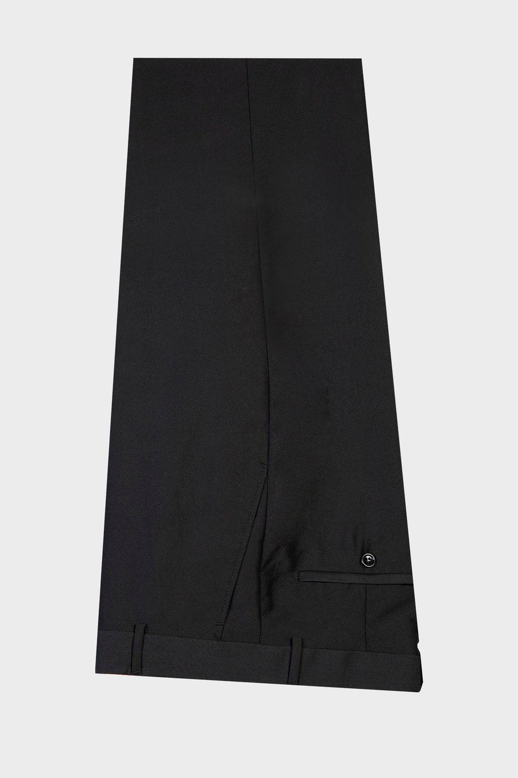 Fashion Black Designed Staggered Shawl Lapel Men's Suit for Wedding