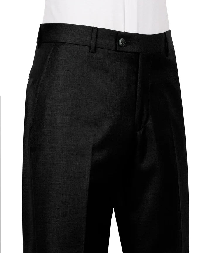 Formal Black Double Breasted Best Fitted Men's Business Suits