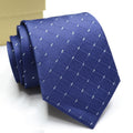 Textured Navy Tie For Men